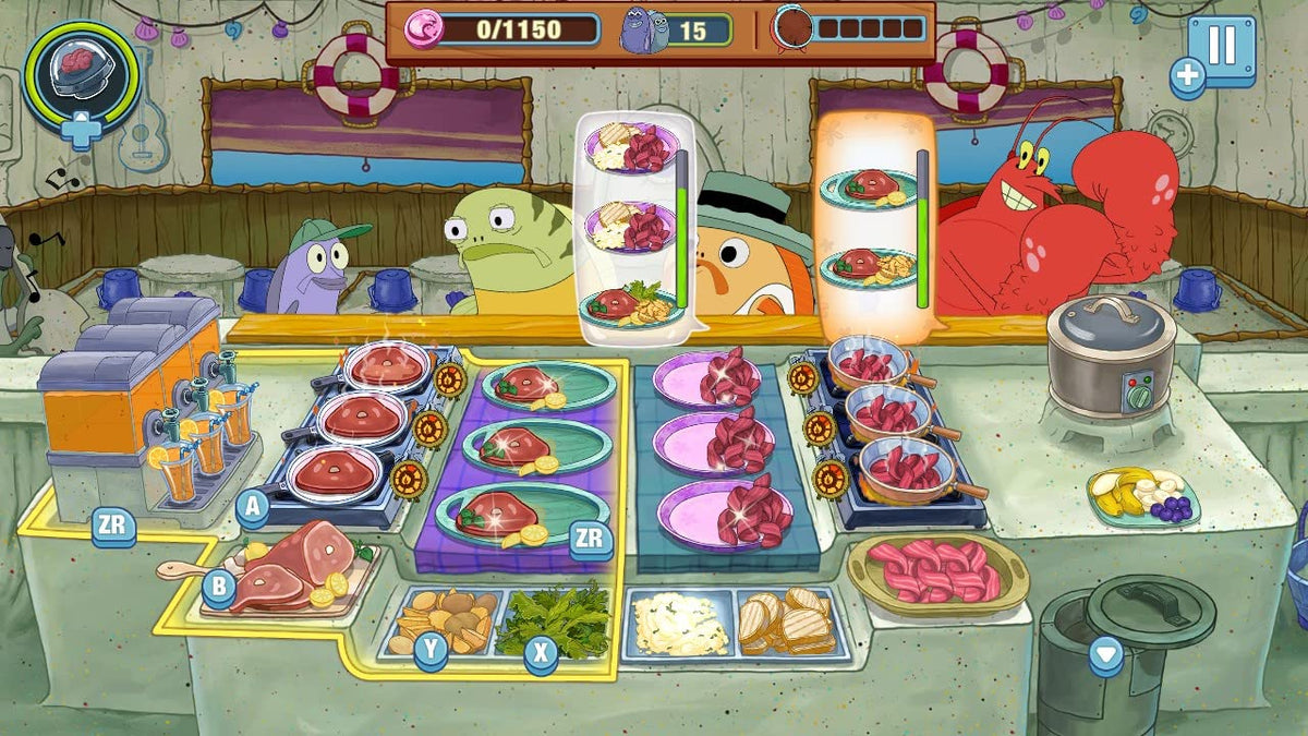 Spongebob: Krusty Cook-Off - Extra Krusty Edition Switch 5