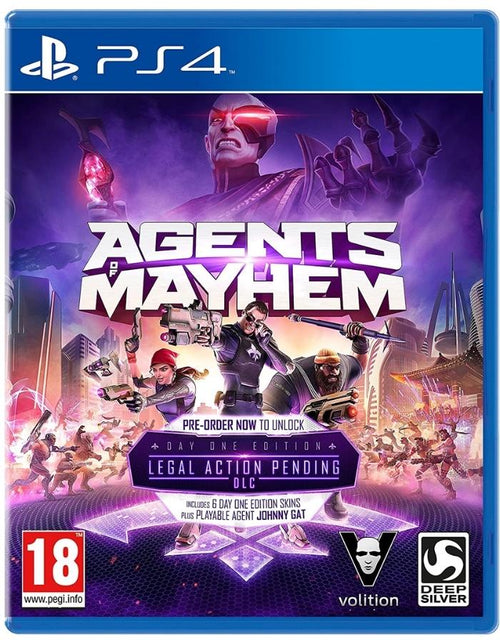 Agents Of Mayhem - Day One Edition (Europeo) PS4 1
