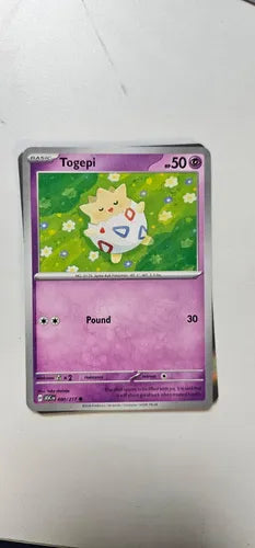 Carta Pokémon Togepi Asc 080/217 Inglés Original Togepi Inglés
