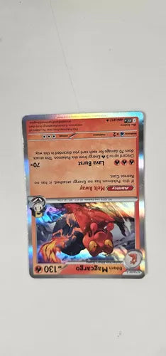 Pokemon Tcg Ethan's Magcargo Rara Holo Asc