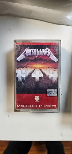 Metallica Master Of Puppets Cassette Usado