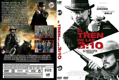El Tren De Las 3 Y 10 A Yuma - Dvd- Origina -l Cinehome