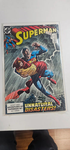 Superman 38 Unnatural Disasters Dc 1989