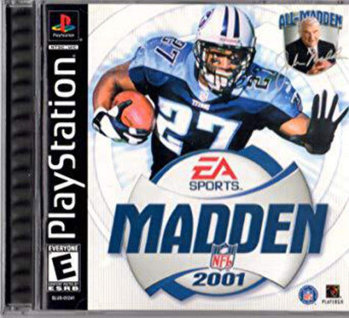 Madden 2001 Ps1  Solo Disco