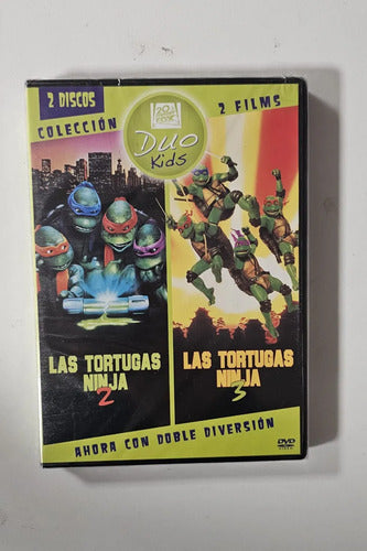 Las Tortugas Ninja 2 Y 3 Dvd Coleccion Duo Kids