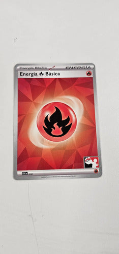 Pokemon Tcg Energia Basica Fuego Sve