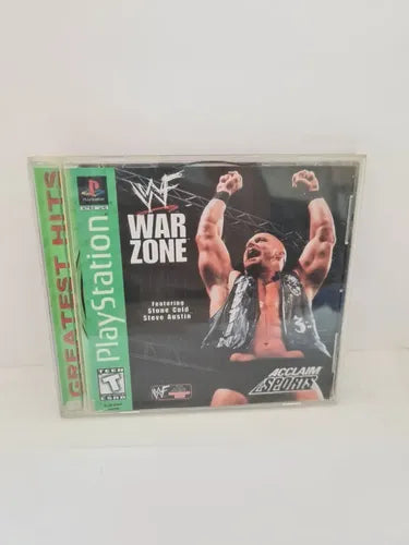 Wwf War Zone Ps1 Solo Disco