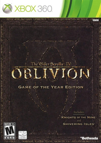 The Elder Scrolls Iv: Oblivion Goty/xbox 360 - Aceptable (Reacondicionado)