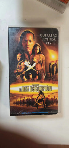 El Rey Escorpión The Rock Vhs Subtitulado Usado