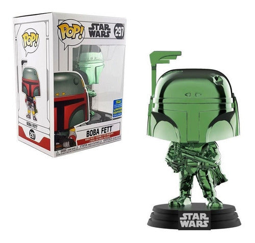 Funko Boba Fett Green Chrome (297) - Star Wars (sw)