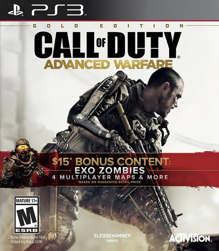 Call Of Duty Advanced Warfare Ps3 Juego Accion Activision - Aceptable (Reacondicionado)
