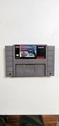 Cartucho Super Nintendo Lethal Enforcers Konami