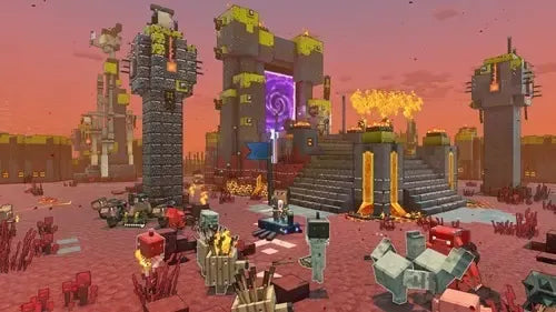 Minecraft Legends Deluxe Edition Nintendo Switch Físico - Excelente (Reacondicionado)