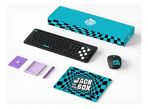 Bts Merch Box #13 J-hope Jack In The Box Teclado Mouse Negro