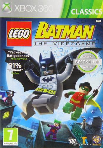 Lego Batman The Video Game Xbox 360 Solo Disco