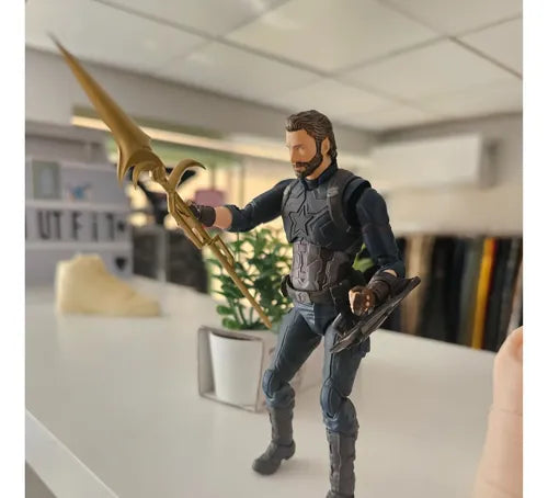 Capitán America Sh Figuarts Infinity War Abierto
