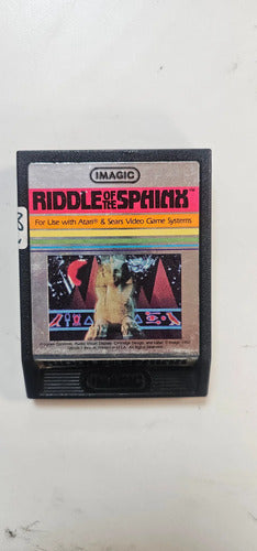 Riddle Of The Sphinx Atari 2600 Imagic Cartucho