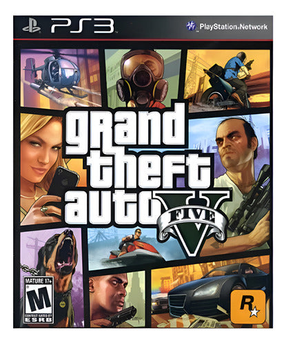 Gta V Ps3 Grand Theft Auto Físico