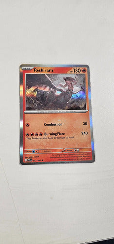 Pokemon Tcg Reshiram 017/094 Rara Holo Pfl