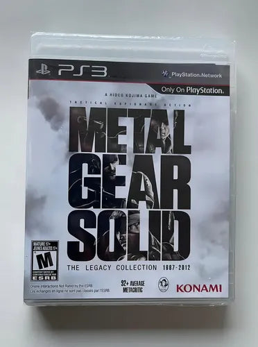 Metal Gear Solid: The Legacy Collection Standard Edition Sony Físico - Bueno (Reacondicionado)