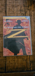 La Máscara Del Zorro Dvd Antonio Banderas