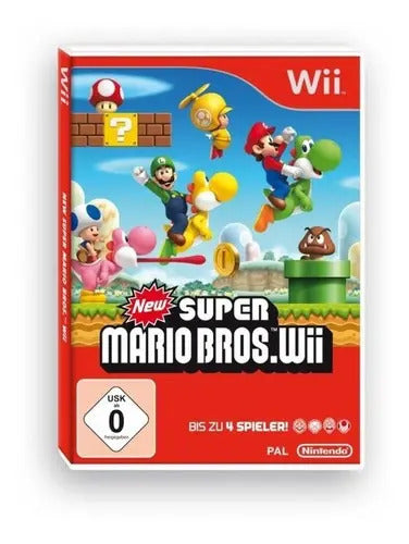 Nintendo Wii New Super Mario Bros Raro - Bueno (Reacondicionado)