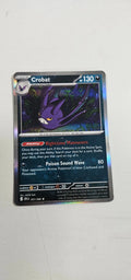 Pokemon Tcg Crobat 051/086 Rara Holo Cri