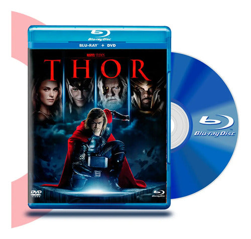 Blu-ray Thor 1 + Dvd - Kenneth Branagh - Marvel Hd