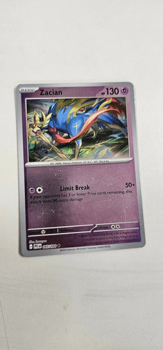 Pokemon Tcg Zacian 045/094 Rara Holo Pfl