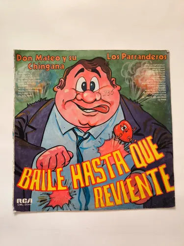Don Mateo Los Parranderos Baile Hasta Que Reviente Lp