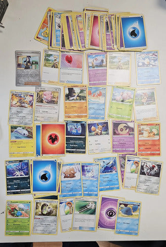 Lote 89 Cartas Pokémon Variadas Pokemon