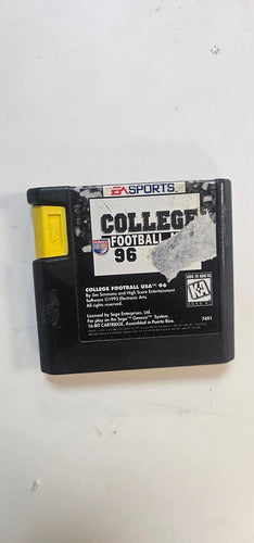 College Football Usa 96 Sega Genesis Cartucho