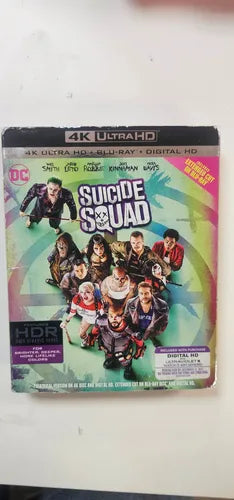 Suicide Squad 4k Ultra Hd Blu-ray Digital