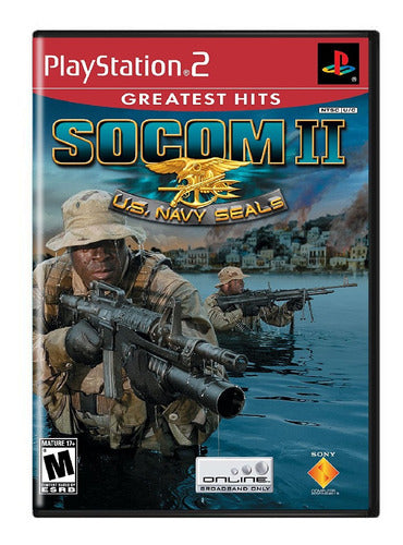 Juego Socom 2 U.s. Navy Seals Para Ps2 Solo Disco