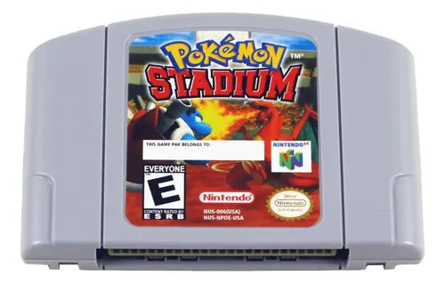 Pokémon Stadium Nintendo 64 N64 Traducción Gb - Bueno (Reacondicionado)