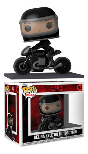 Funko Pop! Rides The Batman  Selina Kyle On Motorcycle