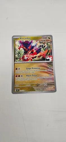 Pokemon Tcg Koraidon Rara Holo Español