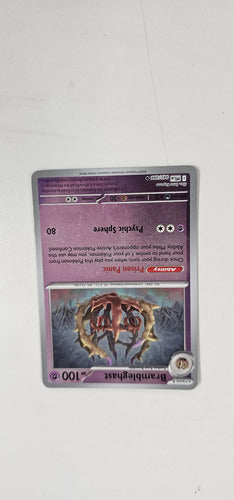 Pokemon Tcg Brambleghast 047/094 Poco Comun Pfl