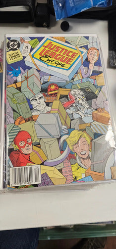 Justice League Europe 21 Dc Comic Navidad
