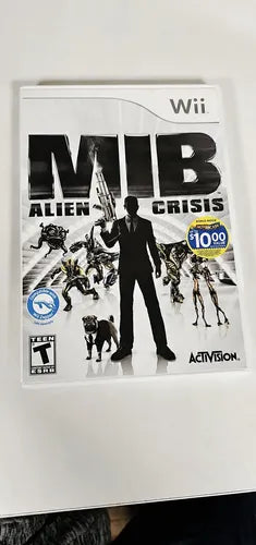 Juego Mib Alien Crisis Men In Black Nintendo Wii Original