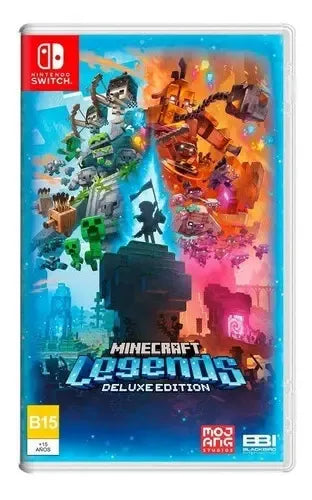 Minecraft Legends Deluxe Edition Nintendo Switch Físico - Excelente (Reacondicionado)