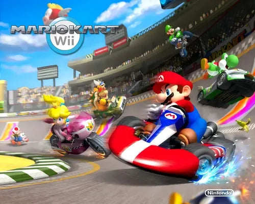 Nintendo Mario Kart Wii Standard Edition Físico - Bueno (Reacondicionado)