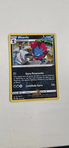 Pokemon Tcg Weavile Promo Swsh246 Español Holo