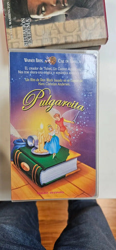 Pulgarcita Vhs Warner Bros Don Bluth Español