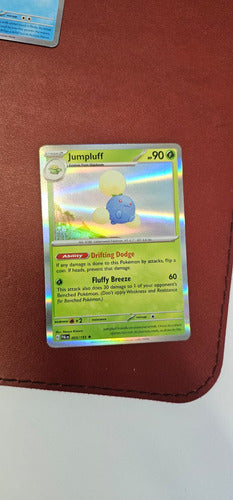 Jumpluff Carta Pokémon Original Tcg Inglés 003/193 Jumpluff