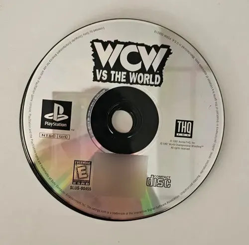 Wcw Vs The World Para Playstation 1 Ps1 Físico
