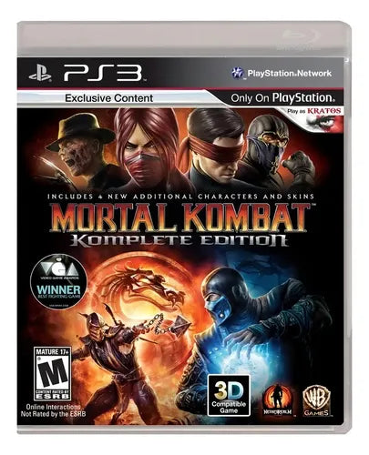 Mortal Kombat Komplete Edition Físico Para Ps3 - Excelente (Reacondicionado)