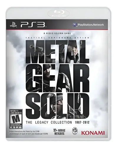 Metal Gear Solid: The Legacy Collection Standard Edition Sony Físico - Bueno (Reacondicionado)