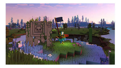 Minecraft Legends Deluxe Edition Nintendo Switch Físico - Excelente (Reacondicionado)