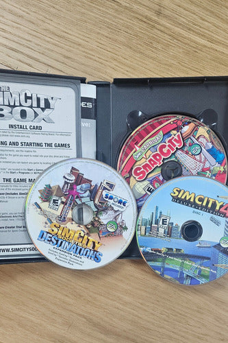 Simcity Juego Pc Formato Físico Ciudad Y Estrategia